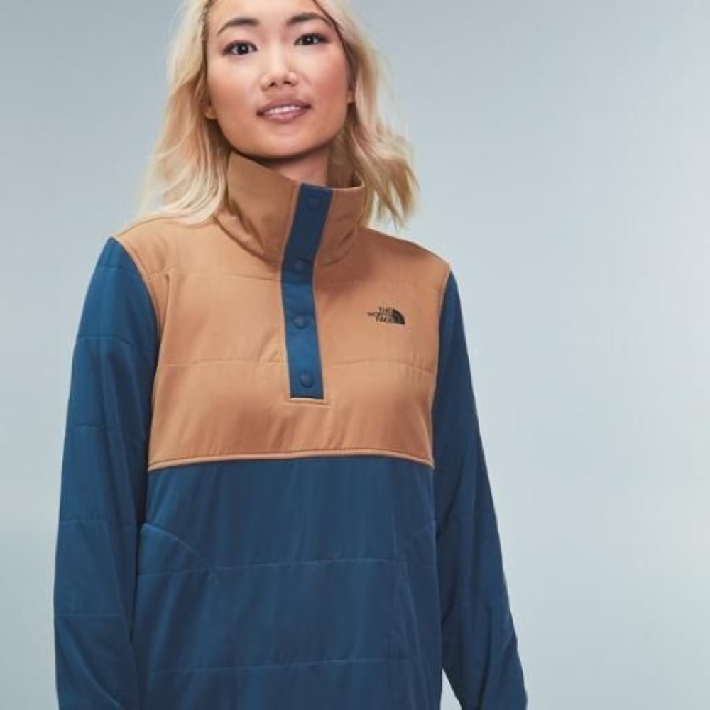 North Face Quarter Snap Mountain Sweatshirt
